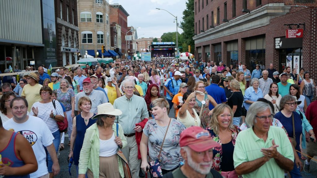 The 78th National Folk Festival Draws 63,000 Attendees to Downtown