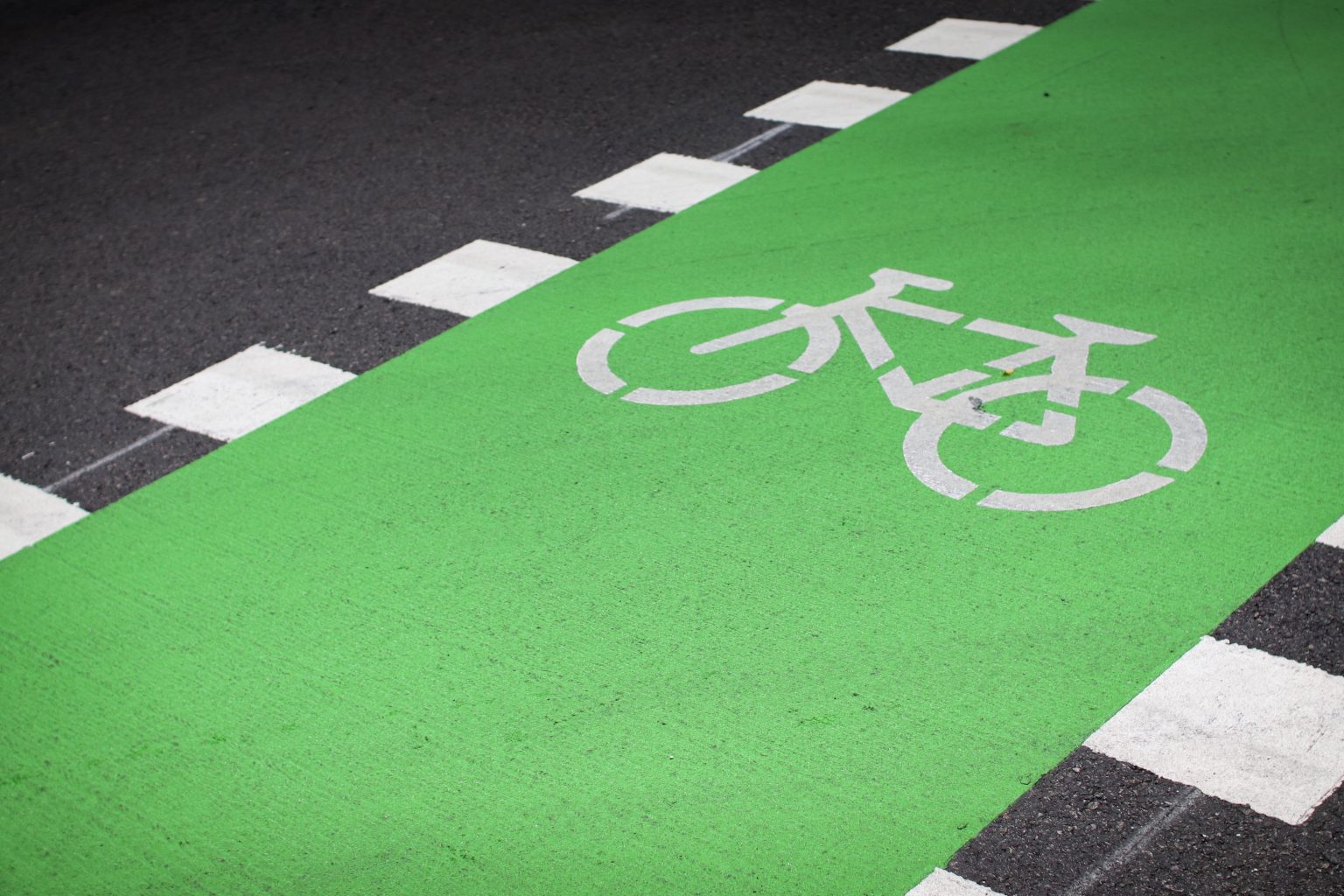 designated bike lanes