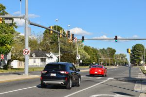 intersection of james m bennett and e college ave