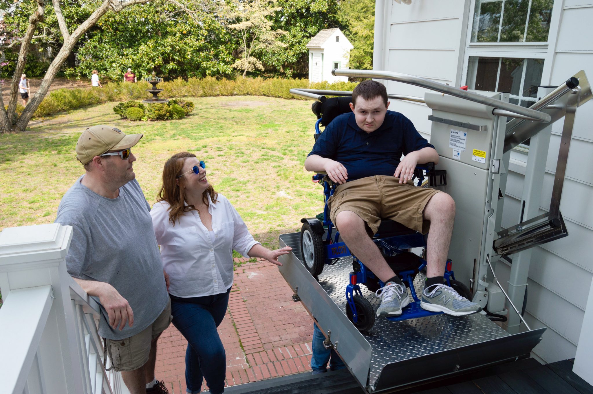 Poplar Hill Mansion Adds Lift To Make First Floor Accessible