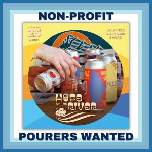 The City of Salisbury invites nonprofit groups to participate in Hops on the River by assisting with beer pouring service on Saturday, April 25 (rain date: Sunday, April 26). The shift will take place from 1:30 p.m. to 5:30 p.m. Participating groups will receive a stipend of $10 per volunteer, per hour. As an example, an organization providing 8 volunteers for the full shift would earn $320. This opportunity offers a fun and easy way to support a downtown Salisbury event while raising funds for your organization. To learn more or sign up, please contact cohare@salisbury.md
